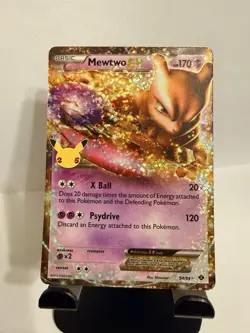 Mewtwo EX - 54/99 Celebrations 25th Classic Collection Ultra Rare Pokemon - NM - Image 1