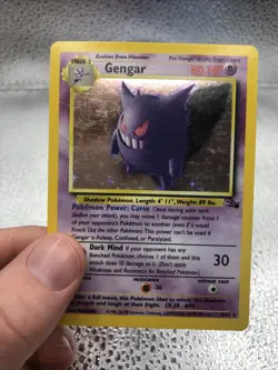 Gengar 5/62 Holo Rare Pokemon 1999 Fossil - LP - Image 1