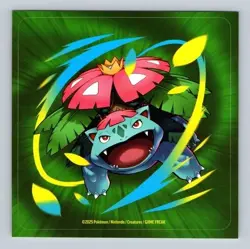 POKEMON MEGA VENUSAUR EX STICKER PREMIUM COLLECTION - Image 1