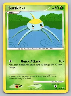 Pokemon TCG Supreme Victors Surskit 130 - Image 1