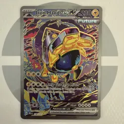 Pokemon TCG Iron Hands ex 154/131 Sv: Prismatic Evolutions SAR - Image 1