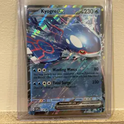Kyogre ex 178 Promo SV: Scarlet & Violet Black Star Promo 2025 NM Pokemon TCG - Image 1