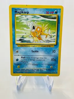 Lot of 2 - MAGIKARP 1999 Pokemon Base Set Uncommon POKEMON 35/102 - Image 1