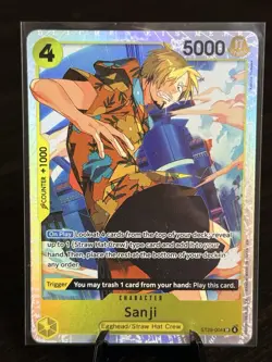 Sanji - Starter Deck 29: Egghead (ST-29) NM English One Piece TCG - Image 1