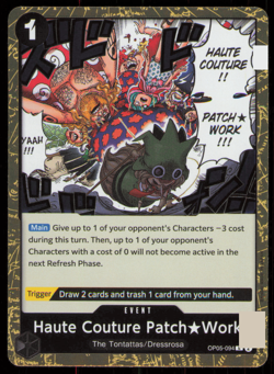 Haute Couture Patch Work OP05-094 - R - Awakening of the New Era - One Piece TCG - Image 1