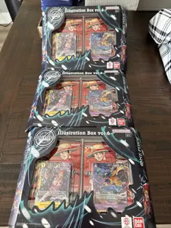 One Piece Card Game Illustration Box Vol. 6 IB-05 (Sealed) Lot of 3 - Image 1