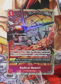 Radical Beam!! OP01-029 ENG | Promo Alt. Art Premium Collection | One Piece TCG - Image 1