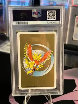 2000 Pokemon Gold Playing Card Parasect 7 of Diamonds PSA 10 *POP 8* - Image 2