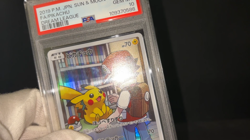 PSA 10 Pikachu 054/049 SM11b CHR Dream League Holo GEM MT Japanese Pokemon Card - Image 2