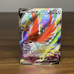 Ho-Oh V #187/195 Silver Tempest - Ultra Rare Holo Pokemon Card - Image 2