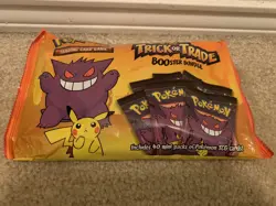 Pokemon TCG BOOster Trick Or Trade Trading Card Game 40 Packs New! Sealed! 820650850783 - Image 1