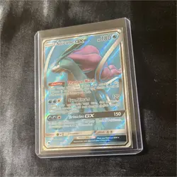 Pokemon Suicune GX SM-Lost Thunder Ultra Rare Full Art Holo 200/214 English Card - Image 1