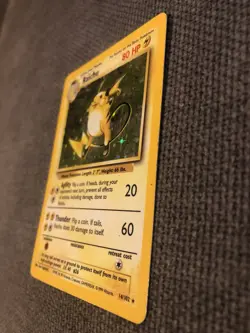 Raichu 14/102 | Base Set | Holo Pokemon Card - Image 3