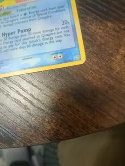 Quagsire 26/109 Rare EX Team Rocket Returns Pokemon Card MP - Image 4