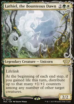 Lathiel, the Bounteous Dawn - Non-Foil - Multiverse Legends - 50 | MTG Card - Image 3