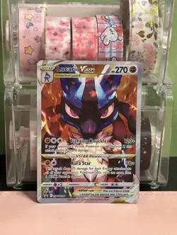 Lucario VSTAR SWSH291 SWSH: Sword & Shield Promo Cards Holo - Image 1