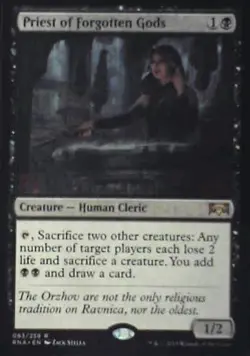 Priest of Forgotten Gods - Ravnica Allegiance: #83, Magic: The Gathering Nm C257 - Image 1