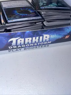 Play Booster Box Tarkir Dragonstorm TDM MTG *opened* - Image 4