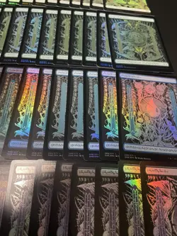 MTG Full Art Set of 10 Each Phyrexian All Will Be One Foil Basic Lands ×50 Swamp - Image 4