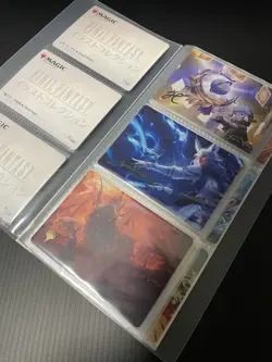 MTG Final Fantasy Art series GOLD STAMP Compleme Set Japanese - Image 3