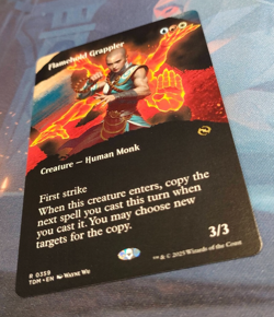 Flamehold Grappler (Borderless) - Tarkir Dragonstorm - NM (see pics) MTG - Image 3