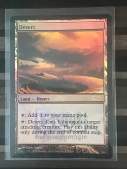 MTG | Desert | DCI | FNM | FOIL | NM - Image 1