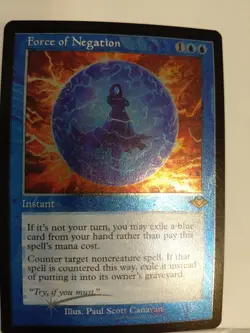 Force of Negation (Retro Frame) (Foil Etched) Modern Horizons Foil - Image 1