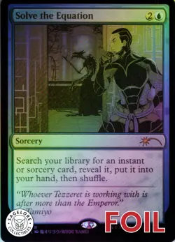 MTG Solve the Equation (1022) | NM Foil | Secret Lair Kamigawa: the Manga {SLD} - Image 1