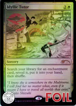 MTG Idyllic Tutor (1020) | NM Foil | Secret Lair Kamigawa: the Manga {SLD} - Image 1