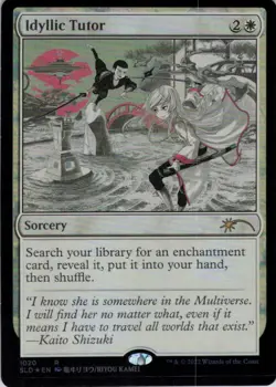 MTG Idyllic Tutor (1020) | NM Foil | Secret Lair Kamigawa: the Manga {SLD} - Image 2