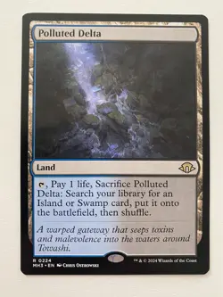 Polluted Delta (0224) *Non-Foil* Base Rare MH3 MTG NM/MT Combined Shipping - Image 1