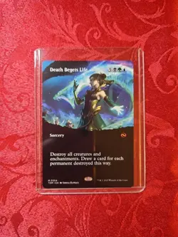 Death Begets Life Borderless Mythic, Tarkir Dragonstorm #354, MTG Magic - Image 1