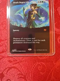 Death Begets Life Borderless Mythic, Tarkir Dragonstorm #354, MTG Magic - Image 2