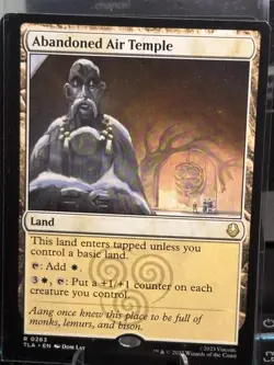 Abandoned Air Temple MTG TLA R0263 Holo NM - Image 1