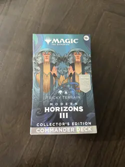 MtG Modern Horizons III Tricky Terrain COLLECTOR'S EDITION Commander Deck - Image 1