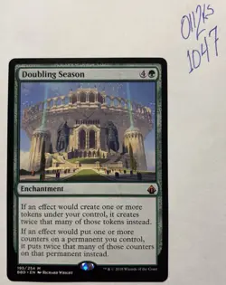 MTG Doubling Season BBD 195/254 Battlebond Mythic NM - Image 1