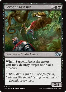 Serpent Assassin [Foundations Jumpstart] Magic MTG - Image 1