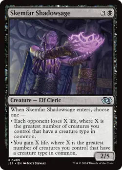 Skemfar Shadowsage [Foundations Jumpstart] Magic MTG - Image 1