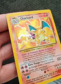 Base Set - Spanish - Pokemon TCG Charizard - Image 2