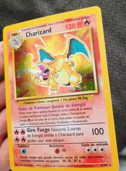 Base Set - Spanish - Pokemon TCG Charizard - Image 3