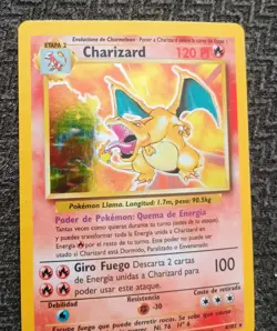 Base Set - Spanish - Pokemon TCG Charizard - Image 4