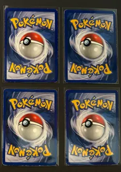 Pokemon Neo genesis Gen 2 Starters Cyndaquil #46 & 47/111, Quilava #56 & 57/111 - Image 2