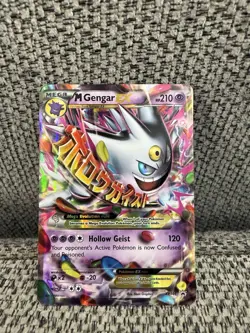 Mega Gengar EX #XY166 Holo full art Pokemon Promo 2016 MP/HP - Image 1