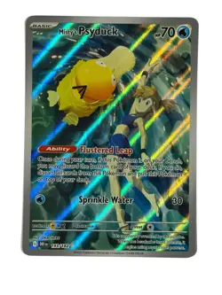 Misty’s Psyduck 193/182 Secret Rare Holo DR1 EN 2025 Pokemon Card NM/M OKACHEKE - Image 1