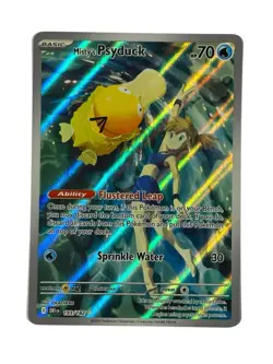 Misty’s Psyduck 193/182 Secret Rare Holo DR1 EN 2025 Pokemon Card NM/M OKACHEKE - Image 3