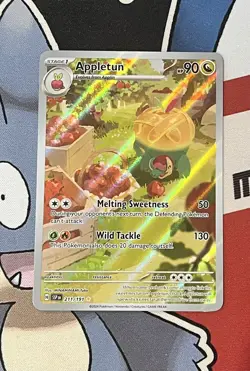 Appletun 211/191 Surging Sparks Pokemon TCG Illustration Rare Holo - Image 3