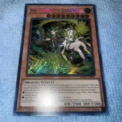 Shiina, Twin Tempests of Celestial Thunder-Secret Rare - 1St Edition - 027 - ... - Image 1