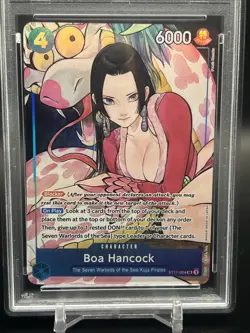 2025 One Piece TCG ST17-004 SR Boa Hancock Illustration Box vol. 1. PSA 9/10 - Image 2