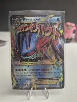 Pokemon M Swampert EX XY87 XY Promo Holo English Card - Image 1