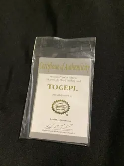 Vtg. 1999 Pokemon JIGGLYPUFF 23k Gold-Plated Card Authentic Burger King With COA - Image 3